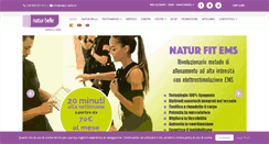 Desktop Screenshot of natur-belle.it